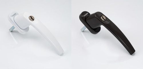 Оконная ручка с замком